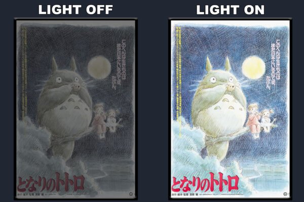Tonari No Totoro A LED Backlit Poster Frame – Movie Display