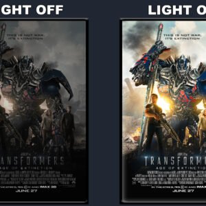 Transformers Age Of Extinction LED Backlit Poster Frame – Movie Display
