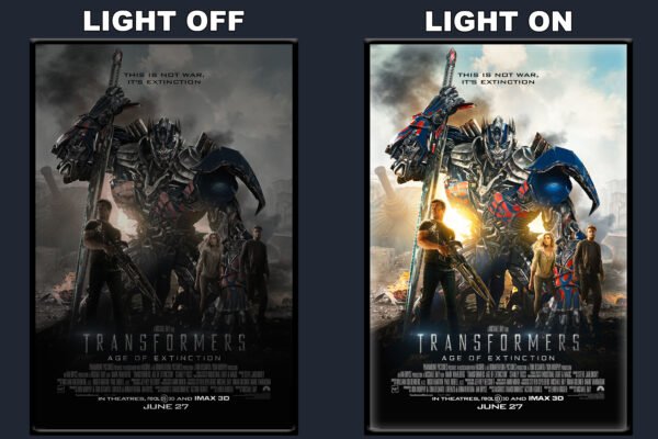 Transformers Age Of Extinction LED Backlit Poster Frame – Movie Display