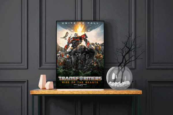 Transformers Rise Of The Beasts LED Backlit Poster Frame – Movie Display