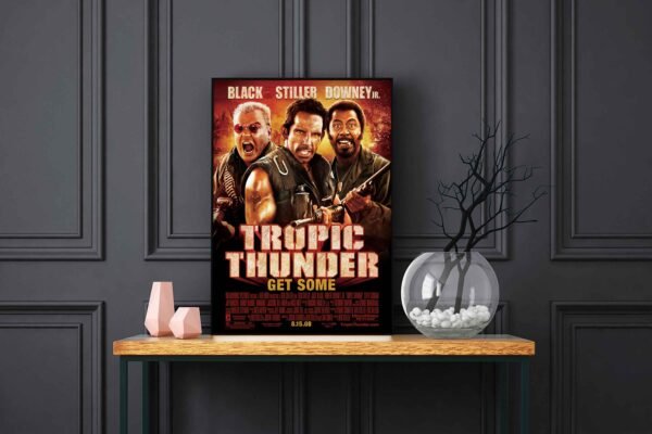 Tropic Thunder LED Backlit Poster Frame – Movie Display