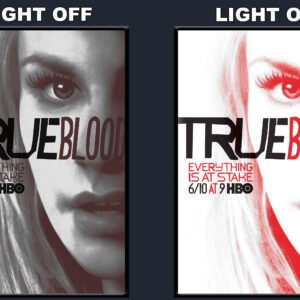 True Blood LED Backlit Poster Frame – Movie Display