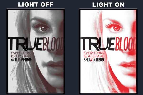 True Blood LED Backlit Poster Frame – Movie Display