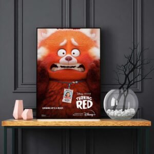Turning Red LED Backlit Poster Frame – Movie Display
