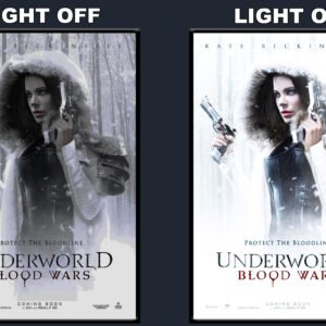 Underworld Blood Wars LED Backlit Poster Frame – Movie Display