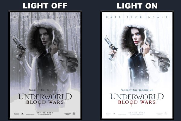 Underworld Blood Wars LED Backlit Poster Frame – Movie Display