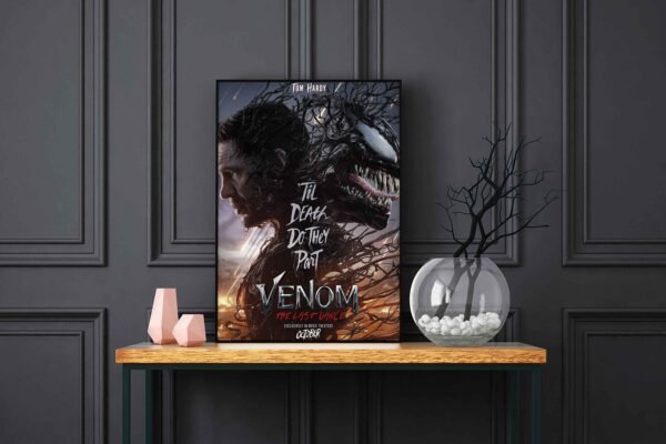 Venom The Last Dance LED Backlit Poster Frame – Movie Display