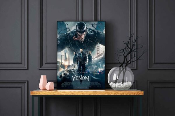 Venom LED Backlit Poster Frame – Movie Display