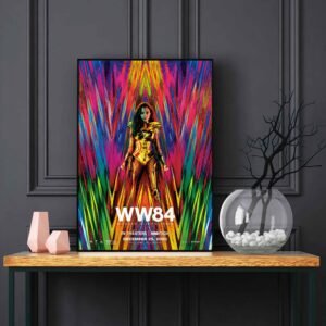 Wonder Woman 1984 LED Backlit Poster Frame – Movie Display
