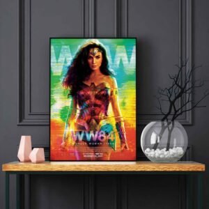 Wonder Woman 1984 LED Backlit Poster Frame – Movie Display