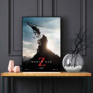 World War Z LED Backlit Poster Frame – Movie Display