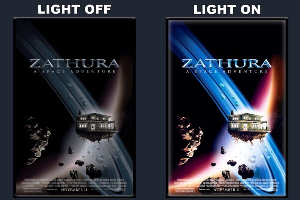 Zathura A Space Adventure LED Backlit Poster Frame – Movie Display