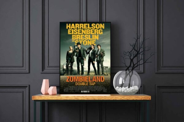 Zombieland Double Tap LED Backlit Poster Frame – Movie Display